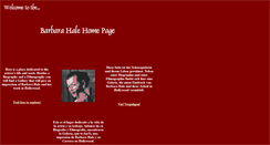 Desktop Screenshot of barbarahale.com
